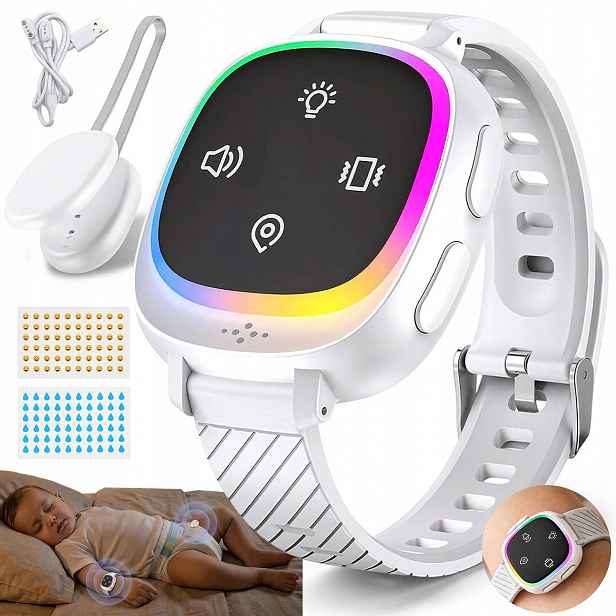 Alarm Probuzení Noční Pomočování Bezdrátový Senzor Pro Děti Seniora