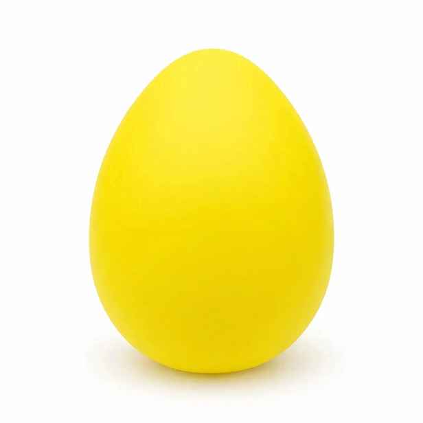 Velikonoční dekorace vajíčko, 30 cm, žluté, plast, venkovní