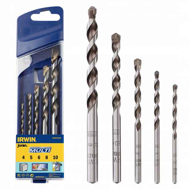 Irwin Univerzální Vrtáky Cordless Sada Univerzálních Vrtáků 5 ks