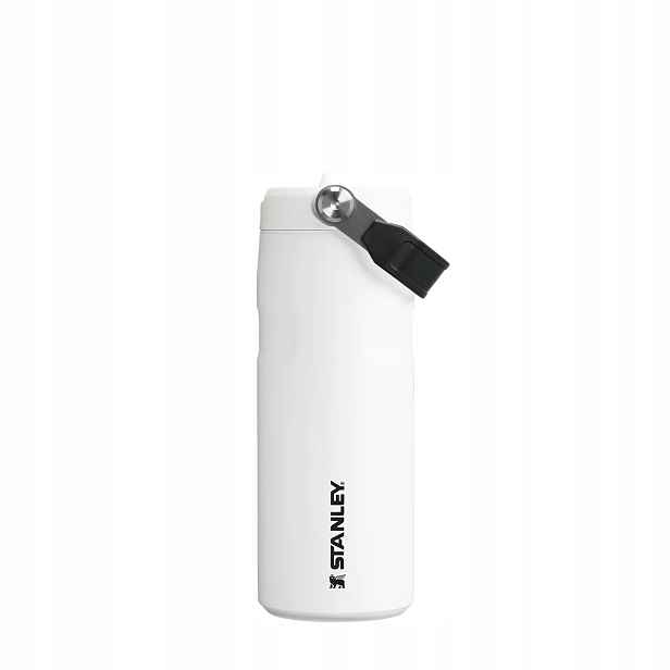 Láhev Stanley IceFlow Flip Straw 0,47 L Chalk 40 h s ledem a brčkem