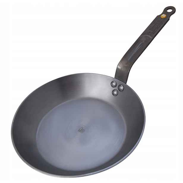 Pánev z uhlíkové oceli De Buyer, minerální, průměr 20 cm