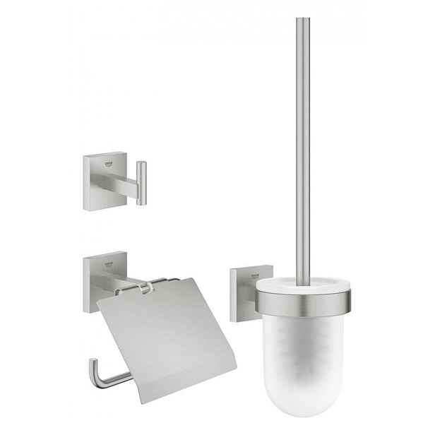 Sada doplňků Grohe Start Cube Accessories supersteel 41123DC0