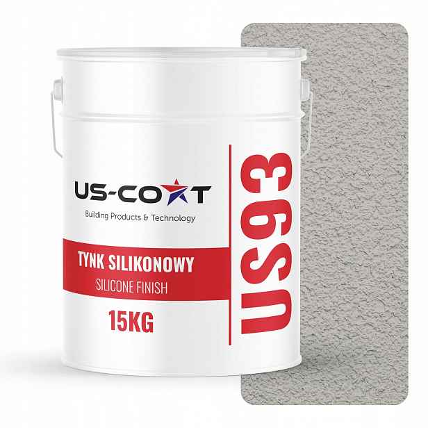 Silikonová Omítka Barva Šedá Popelavá F292 15KG Beránek Granulace 2.0mm