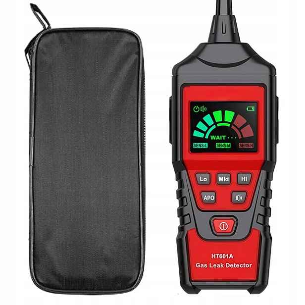 Detektor HT601A Přenosný Hořlavý Plyn S Automatickým Resetováním