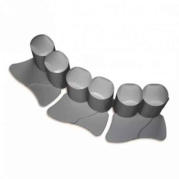 Palisáda 40 cm šedá