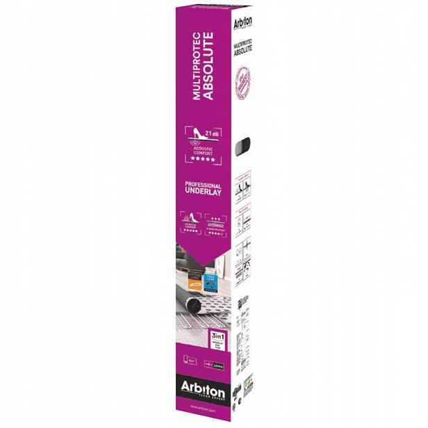 Podložka Pod Podlahové Panely Multiprotec Absolute 3v1 3 mm 5 m2 Rolka Premium