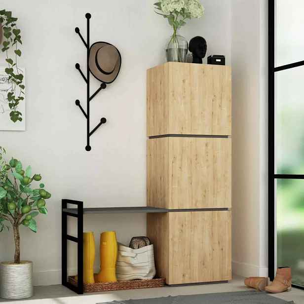 Casarredo Předsíňová sestava METIS, dub/antracit