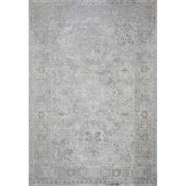 Koberec 120x170 Elba 4 Ornament světle ocelový