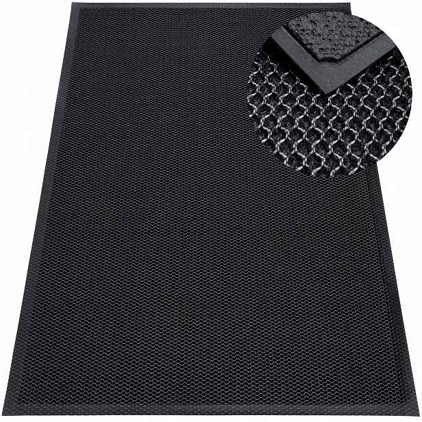 Pvc 3D Vstupní Stěrač Pod Dveře Protiskluzový Velký 80x120 cm síť