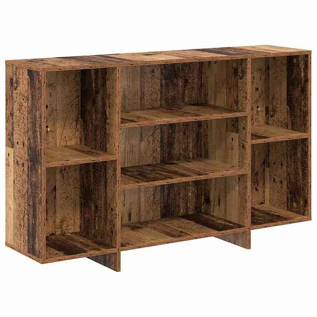 vidaXL Servírovací skříň Staré dřevo 120 x 30 x 75 cm Kompozitní dřevo
