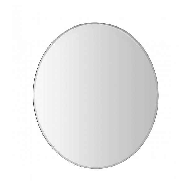 Aqualine - Zrcadlo, průměr 50 cm, bez fazety a závěsu 22443