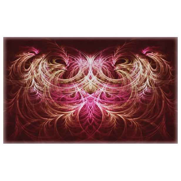 Fototapeta Růžová Elegance na zeď Vzory a jemnost 208x146 lepidlo