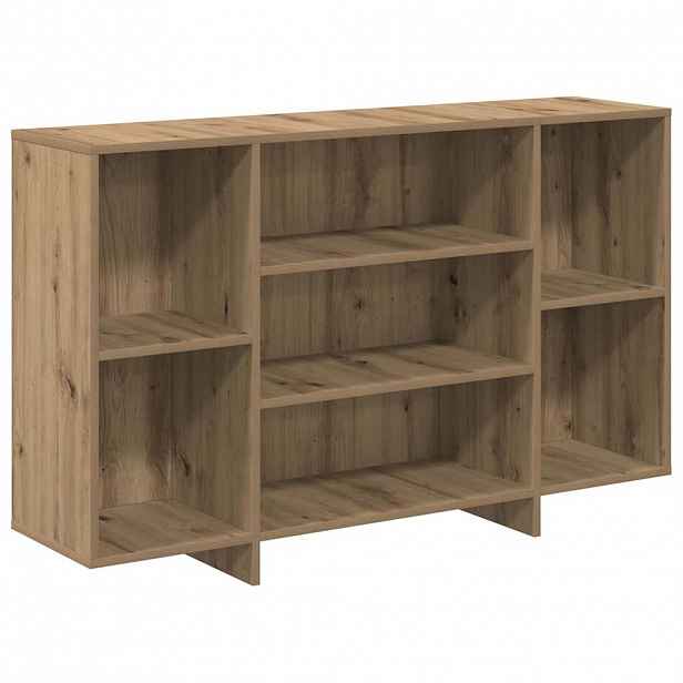 vidaXL Servírovací skříň Artisanový dub 120 x 30 x 75 cm