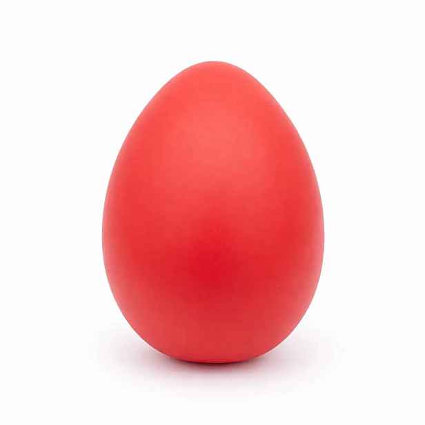 Velikonoční dekorace vajíčko, 30 cm, červené, plast, venkovní