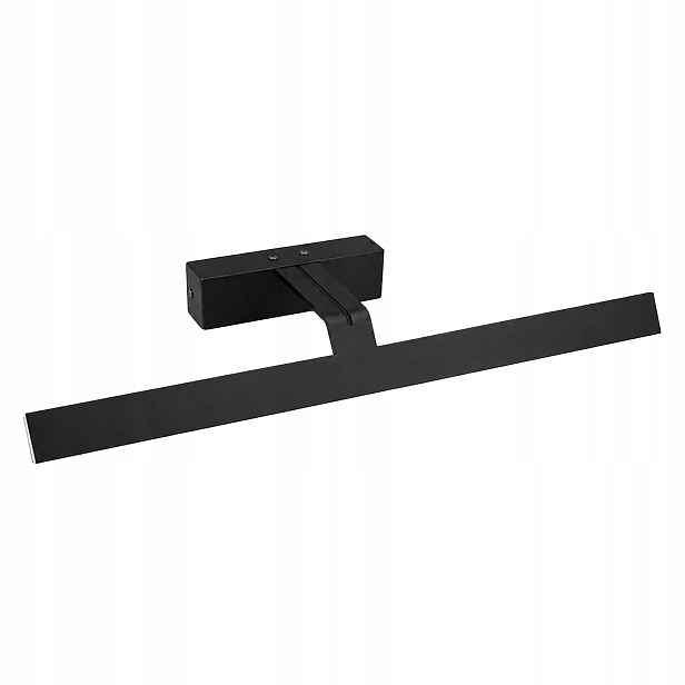 Koupelnová Nástěnná Lampa Nad Zrcadlo Černá Matná SWE011-1W 58 cm Loft