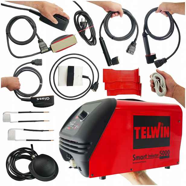 Ohřívač šroubů a indukční ohřívač Telwin Delux Smart Inductor 5000