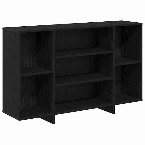 vidaXL Servírovací skříň Černý dub 120 x 30 x 75 cm Kompozitní dřevo