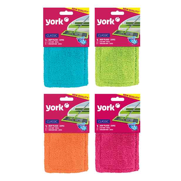 YORK - Mop náhrada CLASSIC různé barvy