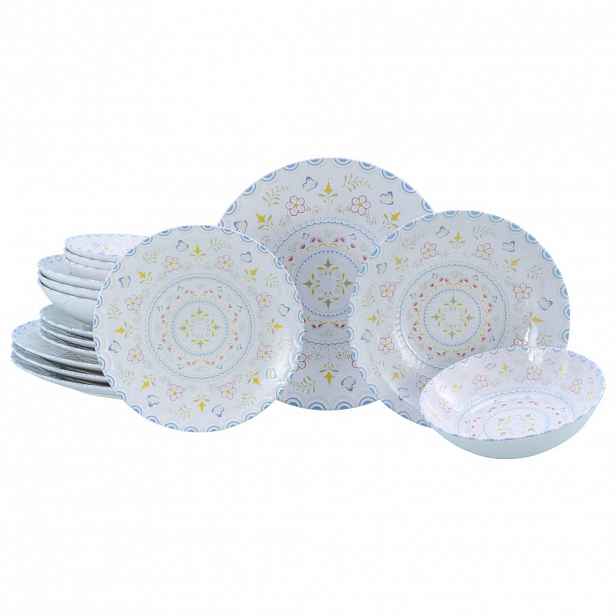Creatable JÍDELNÍ SOUPRAVA Primavera Pastell 16dílné