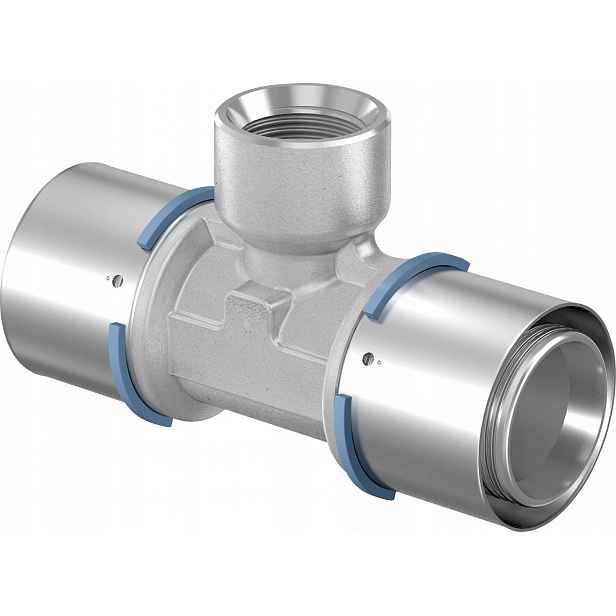 Uponor S-Press t-rozdělovač s vnitřním závitem 40-Rp3/4"FT-40 1046923