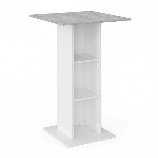 Vicco BAROVÝ STŮL Rodeo Beton 70 x 70 cm