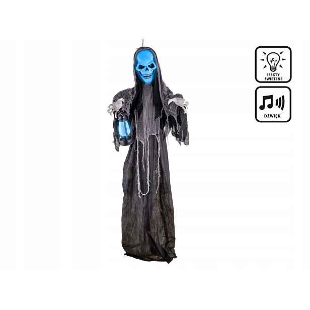 Závěsná dekorace Duch 180 cm Halloween