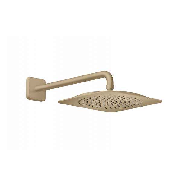 Axor Citterio C - Hlavová sprcha 27x27 cm, kartáčovaný bronz 28790140