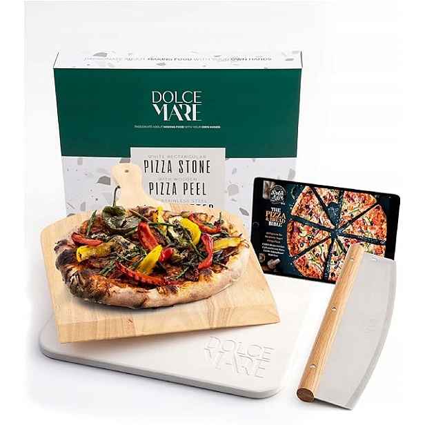 Kámen Deska Na Pečení pizzy do Trouby kamen gril nůž lopata