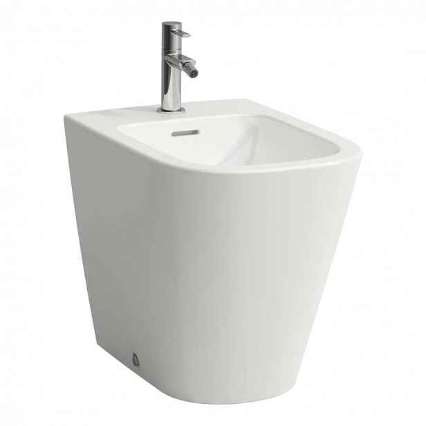 Laufen Meda - Stojící bidet, otvor pro baterii, bílá H8321110003021