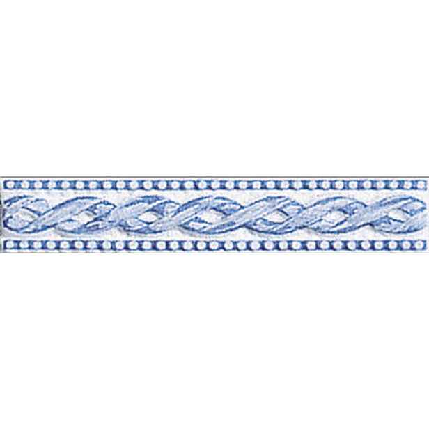 Listela Fineza Ricordi bleu 4x20 cm lesk RICLIFIB