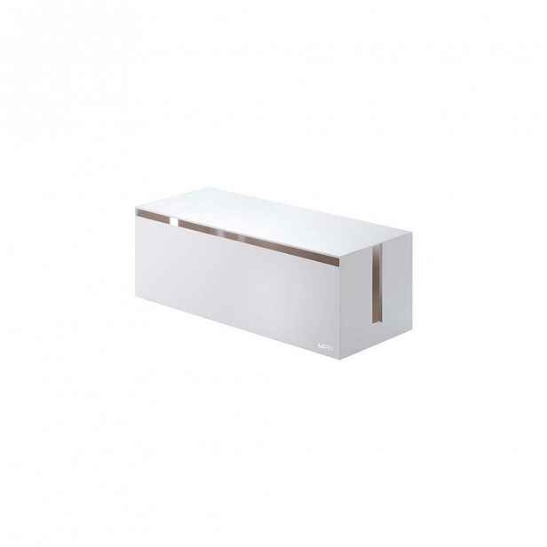 Bílý box na nabíječky YAMAZAKI Web Cable Box