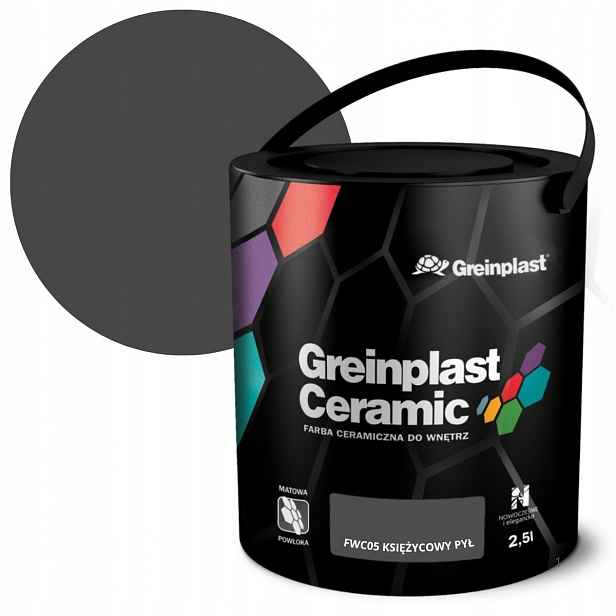 Greinplast Skvrnitá Barva 2,5 L Vypálené Uhlí