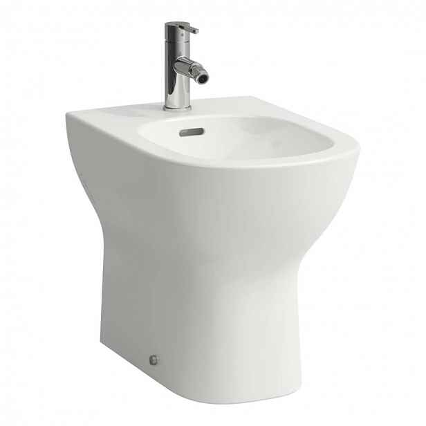Laufen Lua - Stojící bidet, otvor pro baterii, bílá H8320820003021