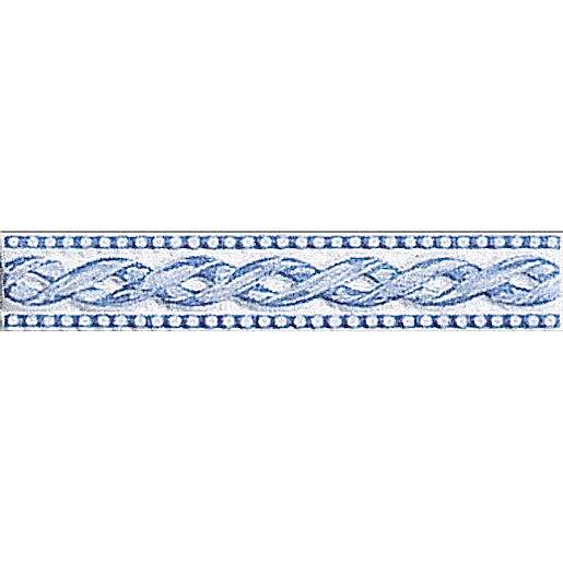 Listela Fineza Ricordi bleu 4x20 cm lesk RICLIFIB