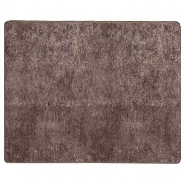 vidaXL Běhoun MARSA Šedá 80 x 100 cm Polyester a PVC