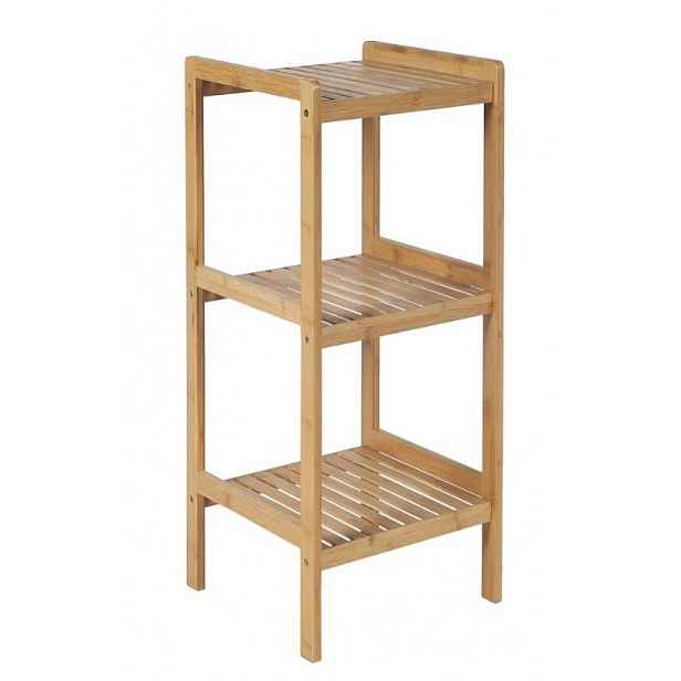 Koupelnová skříňka regálová Bambus 80x34x33
