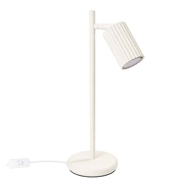 Krémová stolní lampa (výška 43 cm) Gleam – Sollux