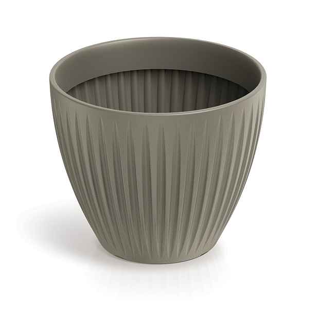 Prosperplast Květináč LATIE RAND mocca, varianta 40 cm