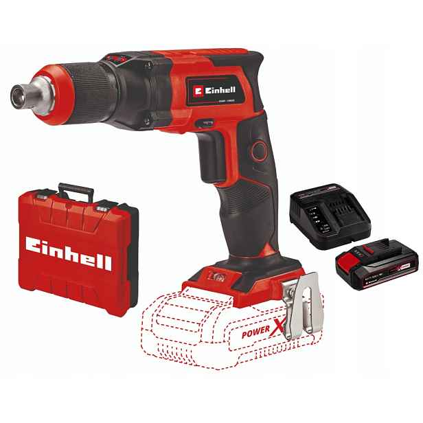 Einhell Šroubovák Na Desky Gk Te-dy 18 Li 4259980 Sada Akumulátor 2,5AH