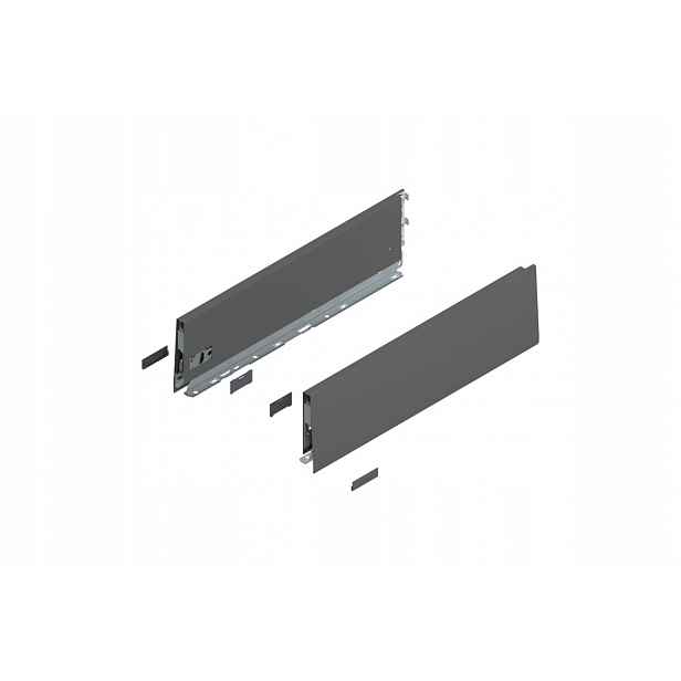 Blum 470K4502S Bok Merivobox, výška K (129 mm) 450 mm, antracit mat
