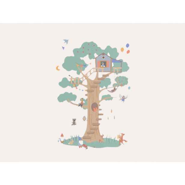 Play&Go Multifunkční pěnová hrací podložka (puzzle) - Treehouse