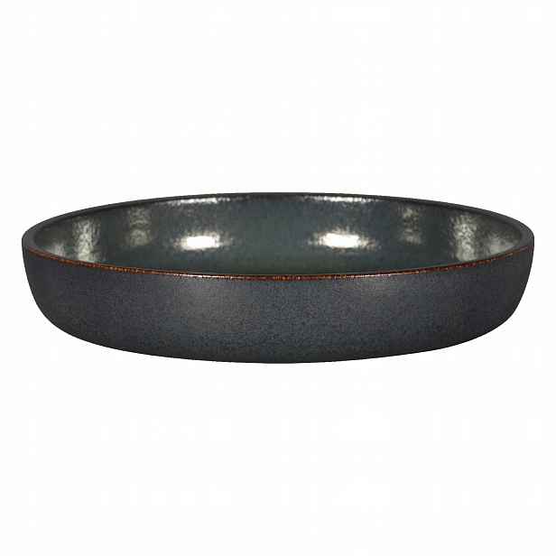 Porcelana Rak Stone Hluboký talíř 24 cm, vulkanický
