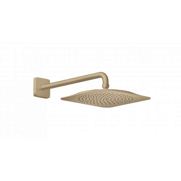 Axor Citterio C - Hlavová sprcha 27x27 cm, EcoSmart, kartáčovaný bronz 28791140
