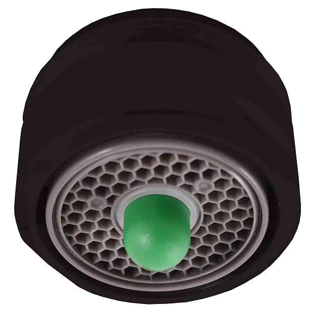 Perlátor spořící ECO PUSH  - 11/5 litrů/1 min., M24x1, Neoperl , Černá matná MA0034CMAT, RAV Slezák