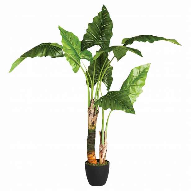 Umělá rostlina v květináči Banana, 132 cm