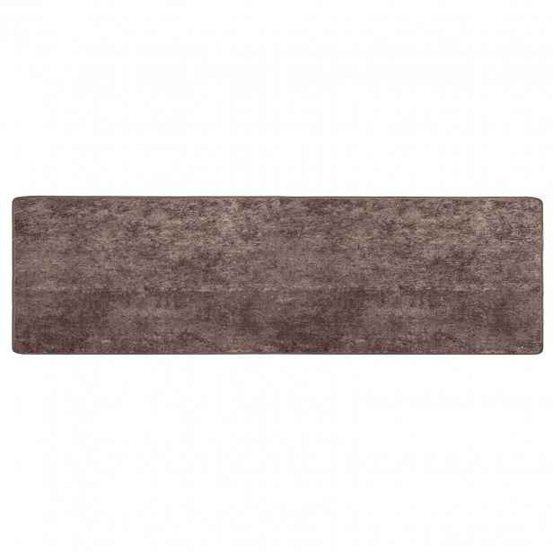 vidaXL Běhoun MARSA Šedá 80 x 350 cm Polyester a PVC