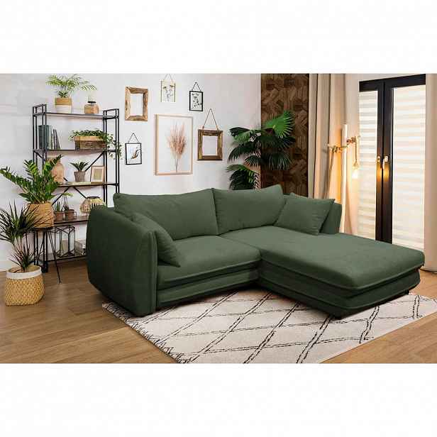 MID.YOU ROHOVÁ SEDAČKA, textil, zelená