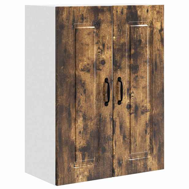 vidaXL Krycí deska myčky na nádobí Kalmar Kouřový dub 60 x 31 x 80 cm