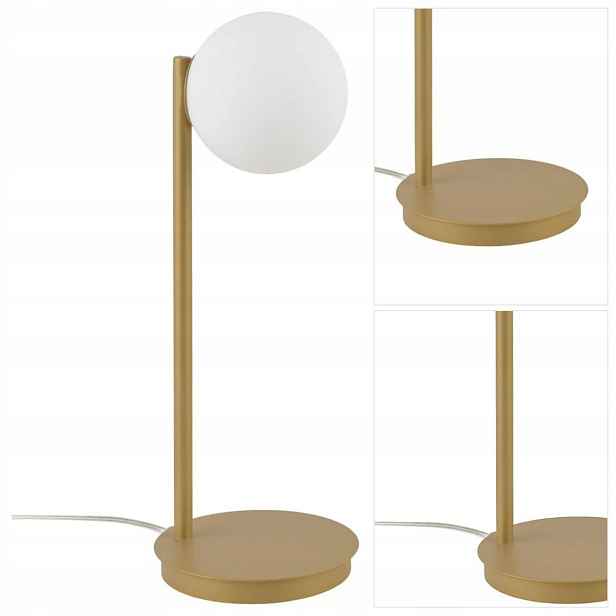 Zlatá stolní lampa Gama – moderní osvětlení stolu Sigma Lighting