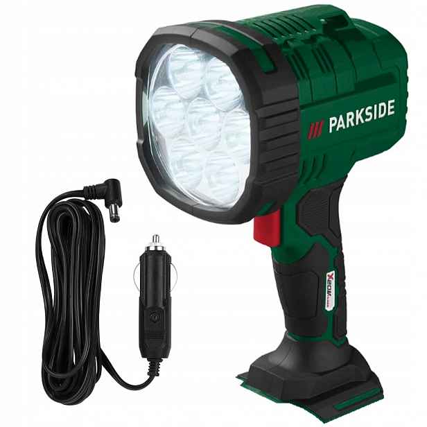 Akumulátorová ruční Led svítilna 2500 lm 20 V Parkside Phla 20-Li A1